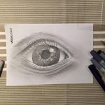 Auge (Bleistift)