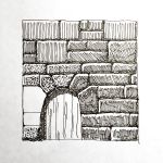 Architektur-Muster (Fineliner)