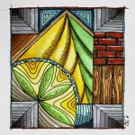 Doodle "Architektur" (Fineliner und Copics)
