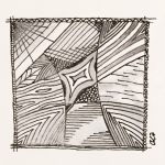 Schnelles Doodle in S/W (Fineliner und Bleistifte)