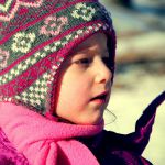 Sophie im Winterurlaub