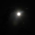 Vollmond bei Nacht; Blende F/36 bei 17,7 Sek.