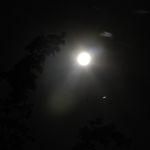 Vollmond bei Nacht; Blende F/36 bei 30 Sek.