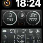 OCT Digital LCD Black (Glass)