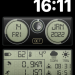 OCT Digital LCD Green