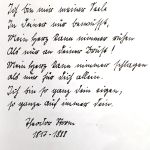 von Theodor Storm